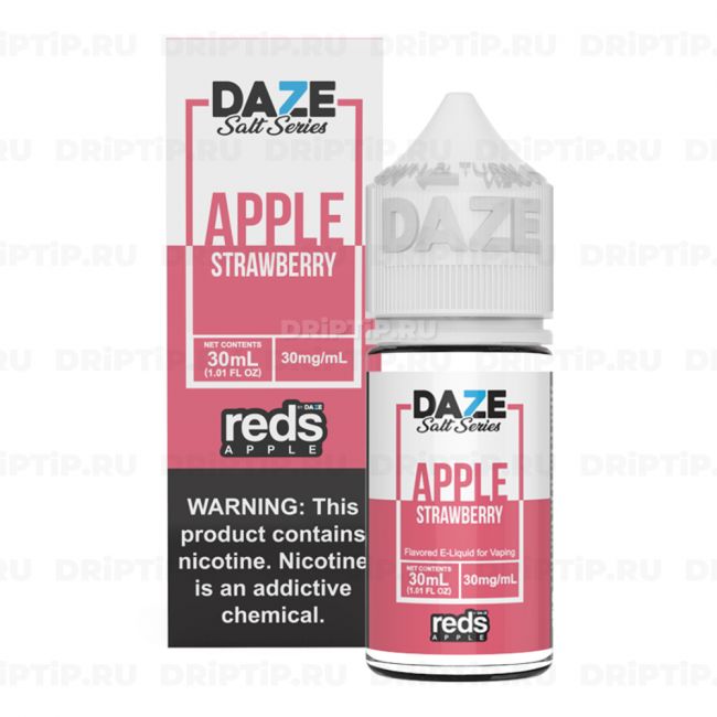 7 Daze Reds Salt - Apple Strawberry 7 Daze Reds Salt - Apple Strawberry