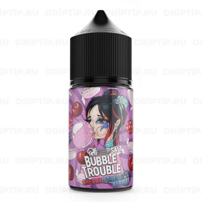 Жидкость Bubble Trouble Salt - Cherry Forest Berries 