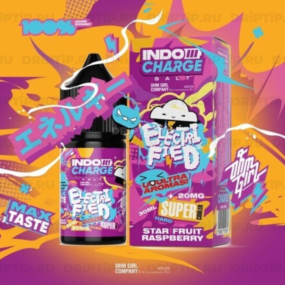 Жидкость Indo Charge Salt - Electrified