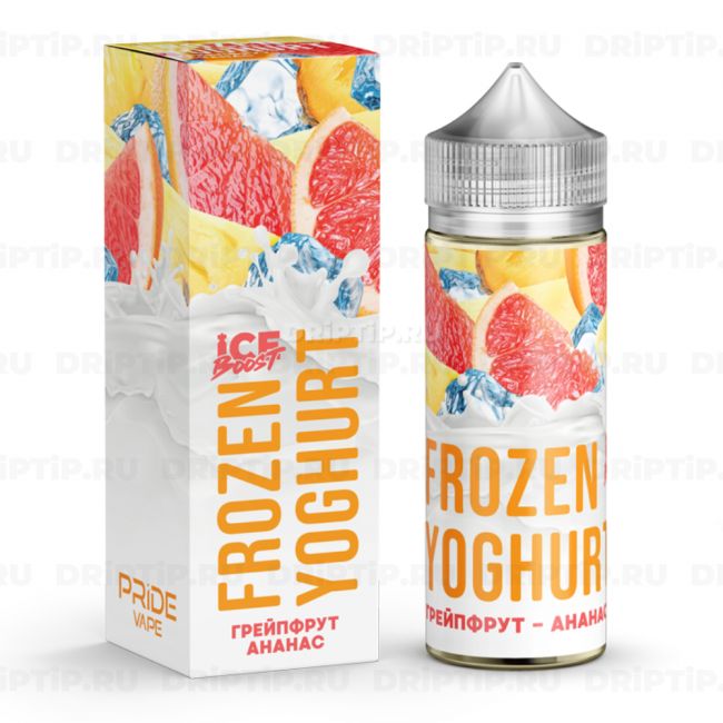 Жидкость Frozen Yoghurt Ice Boost - Грейпфрут-Ананас Жидкость Frozen Yoghurt Ice Boost - Грейпфрут-Ананас