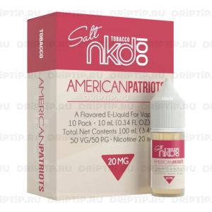 Naked 100 Tobacco Salt - American Patriots