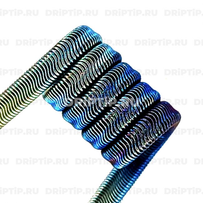 Alien 3*0,4K+0,15NiCr, 3 мм, 5 витков, 0.13 ом Плата