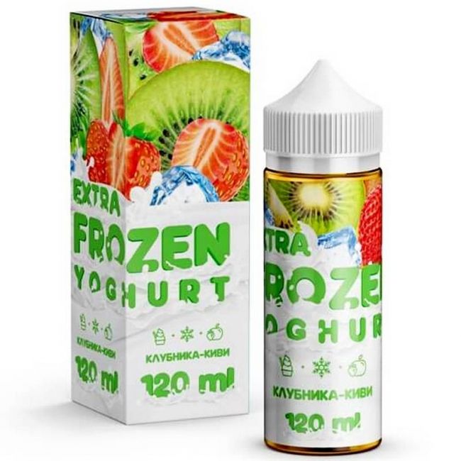Жидкость Frozen Yoghurt - Клубника-Киви 3mg 120ml Жидкость Frozen Yoghurt - Клубника-Киви 3mg 120ml