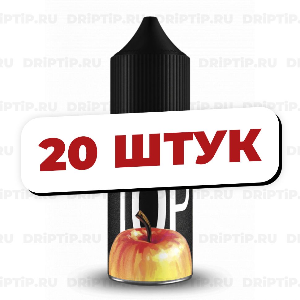 Жидкость Top Salt - Яблоко Ментол (20 штук / упаковка)